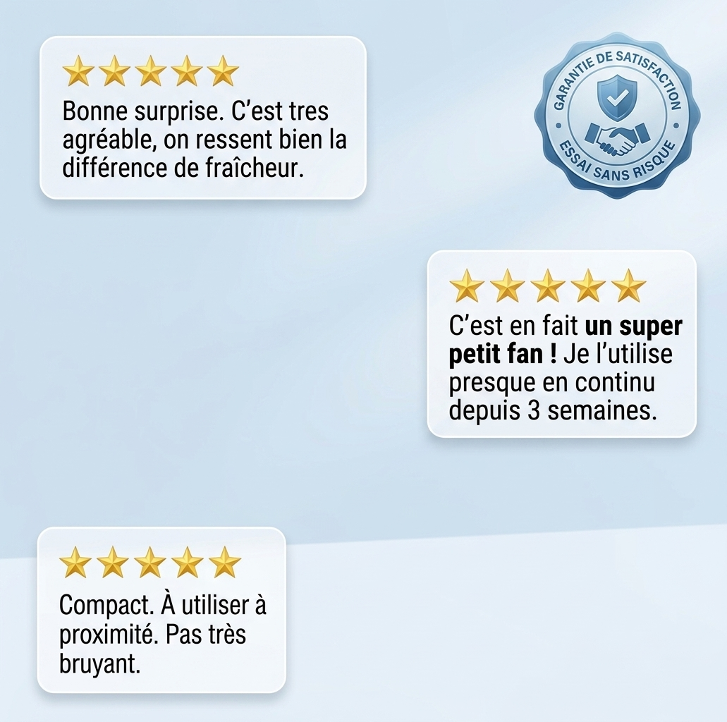 Mini Refroidisseur d'Air Portable – Votre bulle de fraîcheur, où que vous soyez
